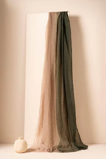 JAWEL Degrade Konfor Şal - Haki