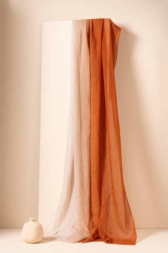 JAWEL Degrade Konfor Şal - Tarçın