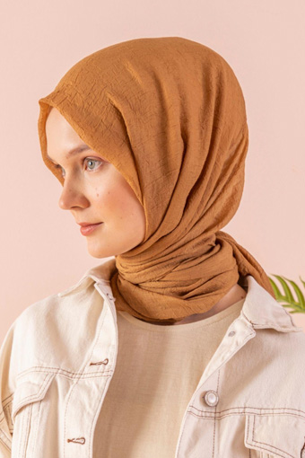 JAWEL Konfor Şal - Koyu Hardal