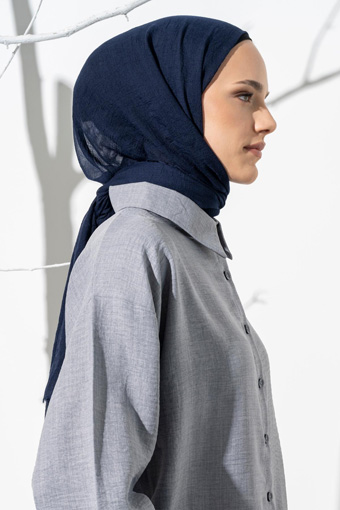 JAWEL Konfor Şal - Koyu Lacivert