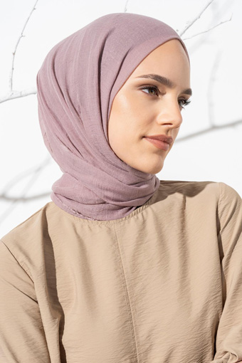 JAWEL Konfor Şal - Koyu Pudra