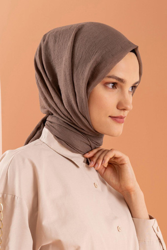 JAWEL Konfor Şal - Koyu Vizon