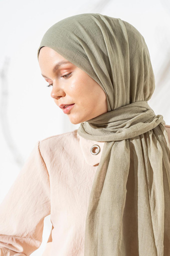 JAWEL Konfor Şal - Soft Yeşil