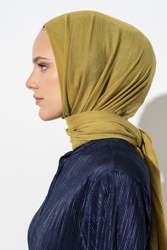 JAWEL Konfor Şal - Yağ Yeşili