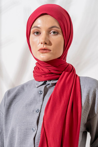 JAWEL Penye Şal - Fuşya