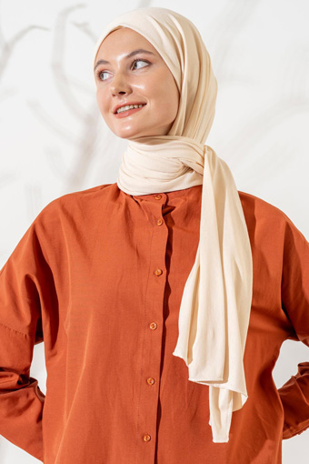 JAWEL Penye Şal - Krem